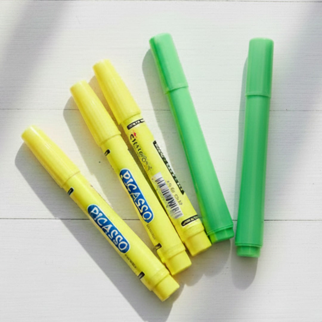 Professional High-Lighting Text Marker Set