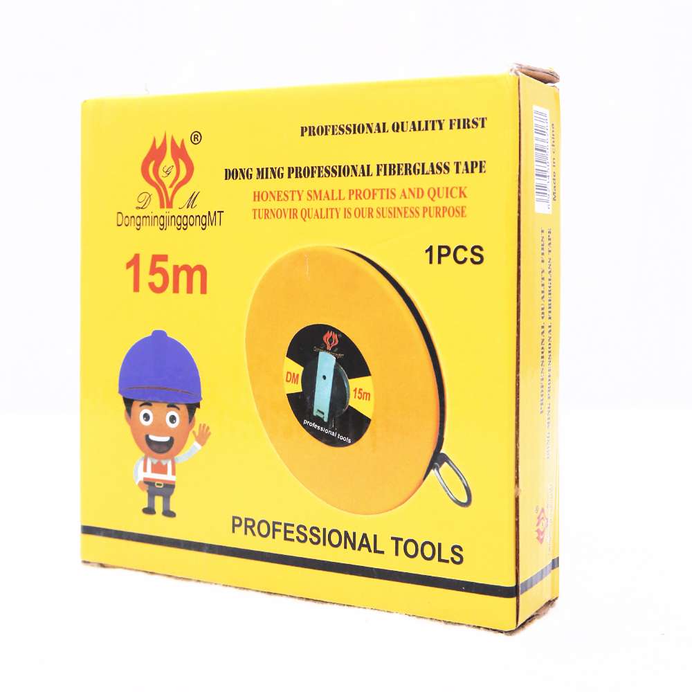 Professional Fiberglass Measuring Tape – 15m